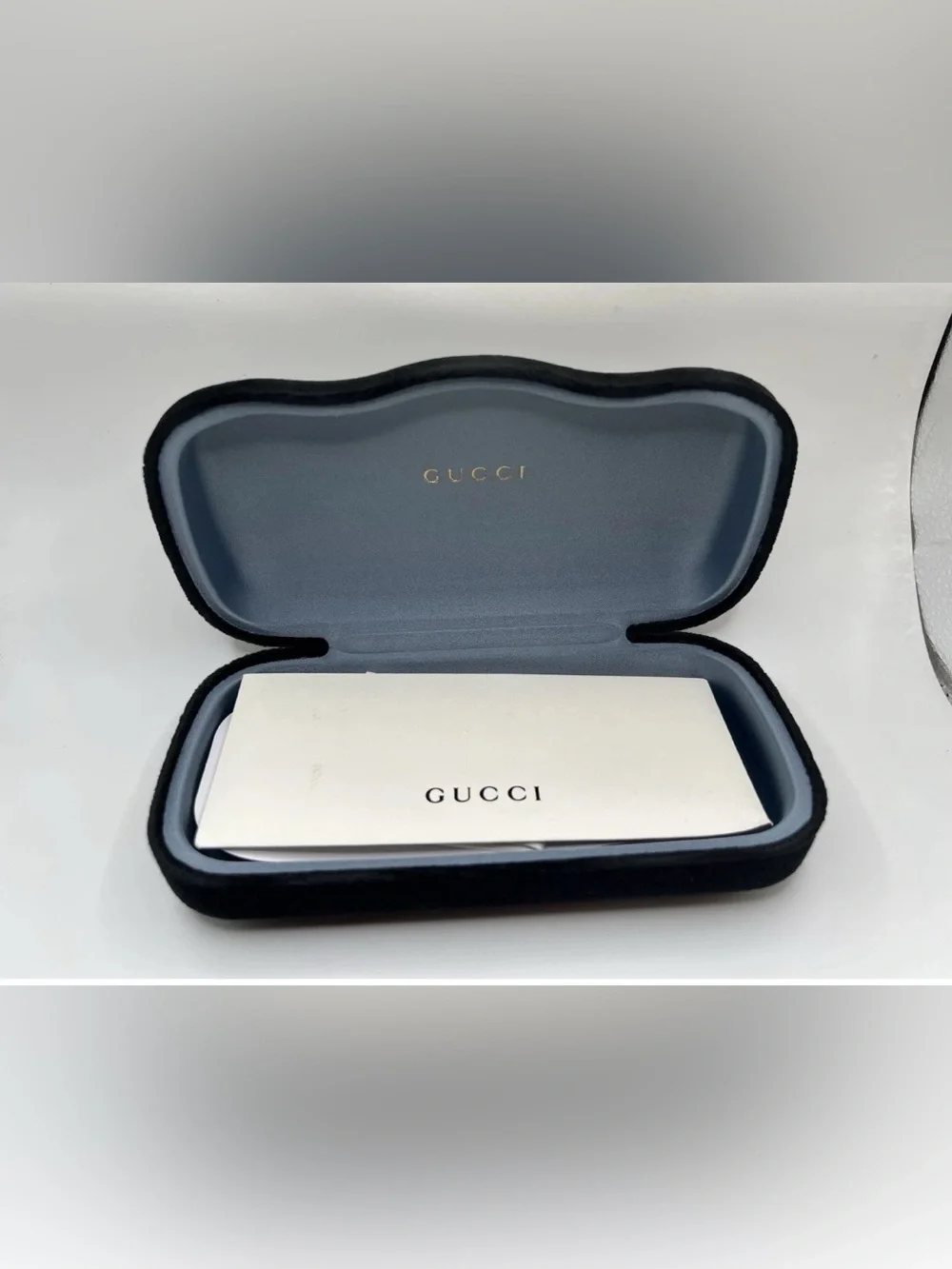 Gucci GG 1147S 001, Women’s Butterfly Frameless Sunglasses, MSRP $465
